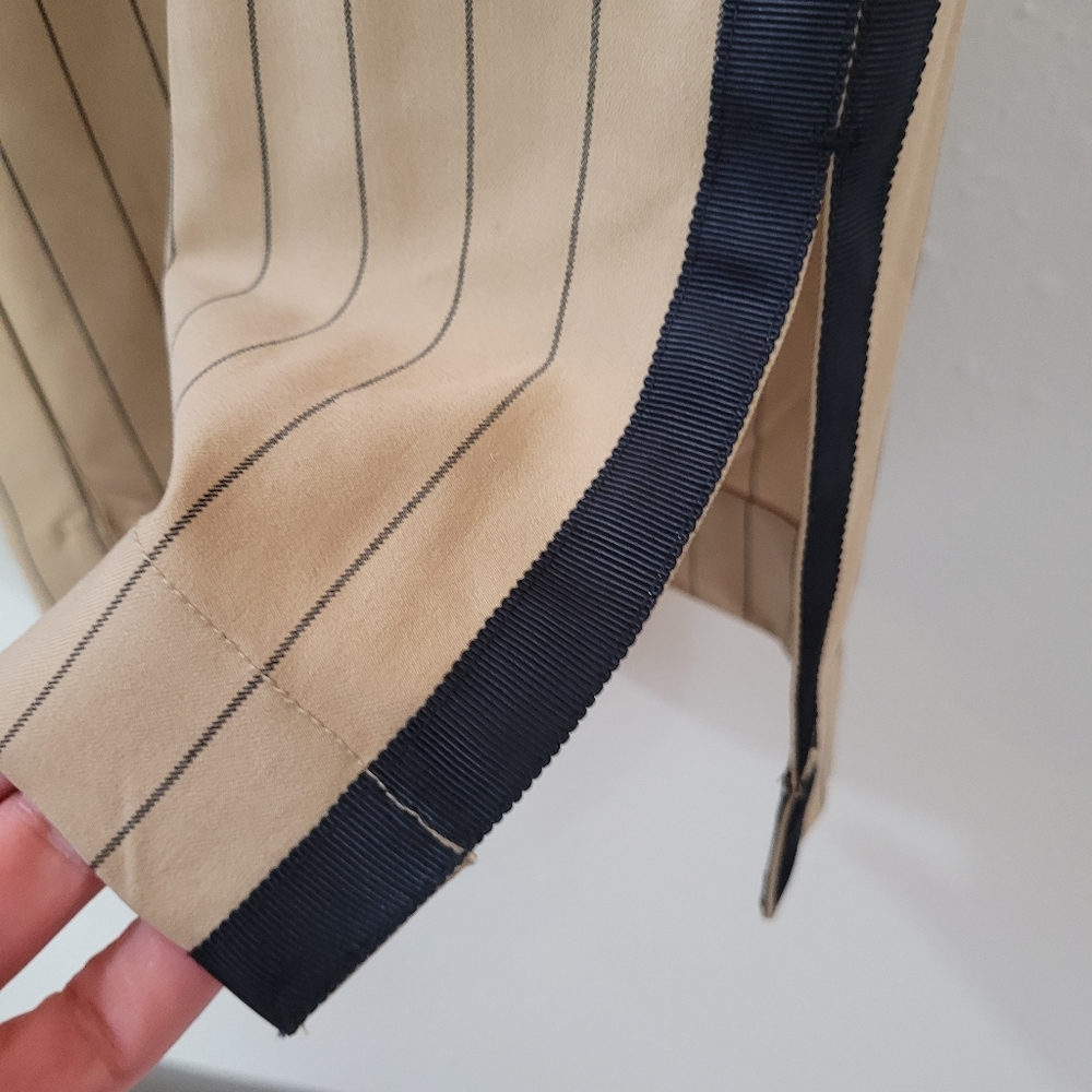LA LIGNE For Target Tan Side Stripe Wide Leg Trouser Pant Size 1X - Picture 8 of 11